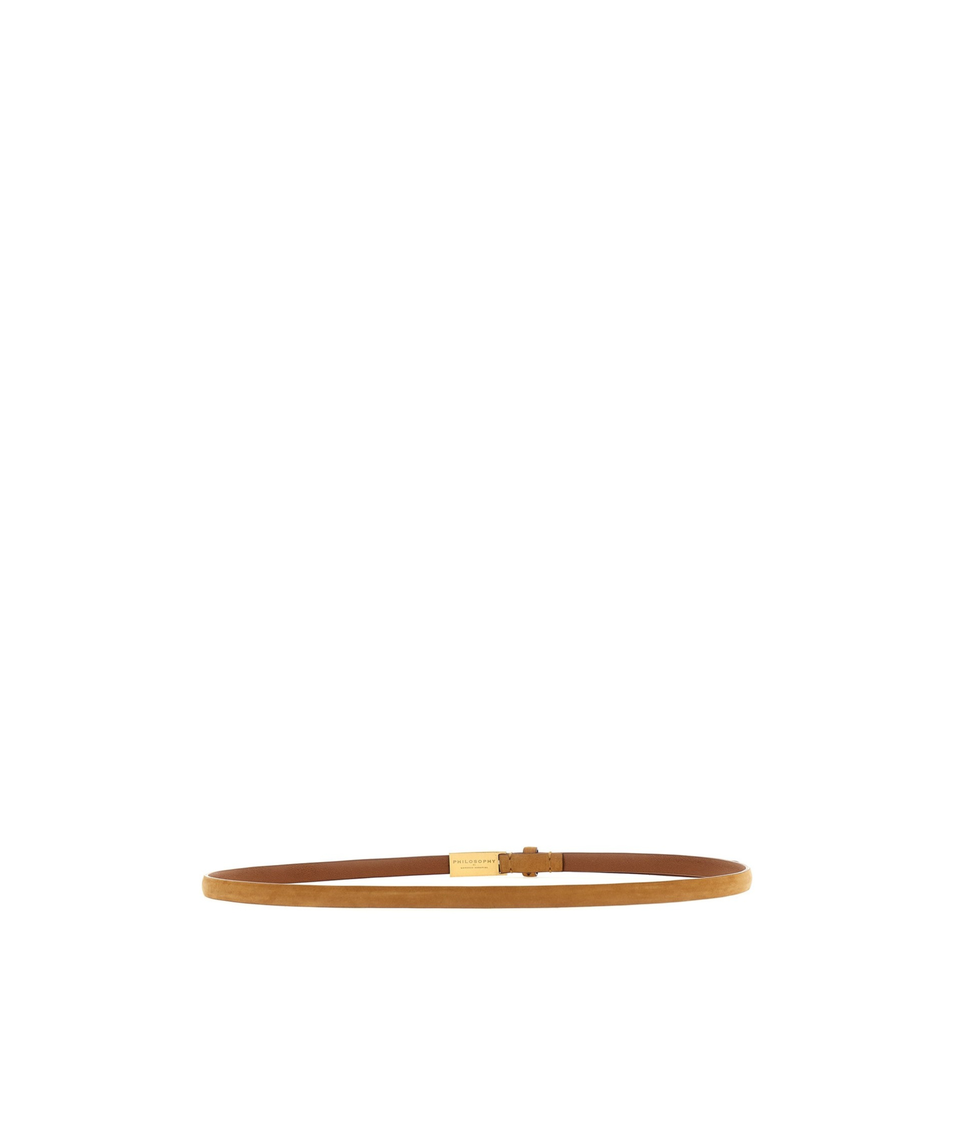 PHILOSOPHY DI LORENZO SERAFINI SUEDE BELT