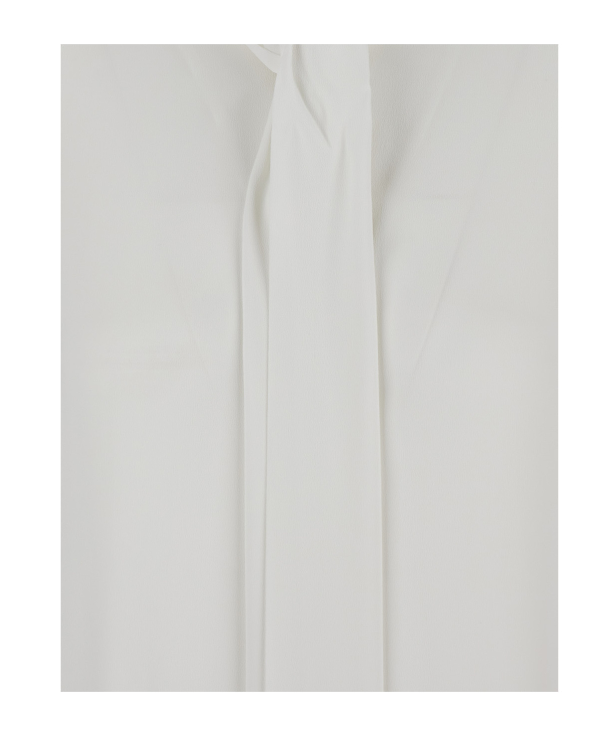 Pinko Cassaforte Crepe Blouse In White