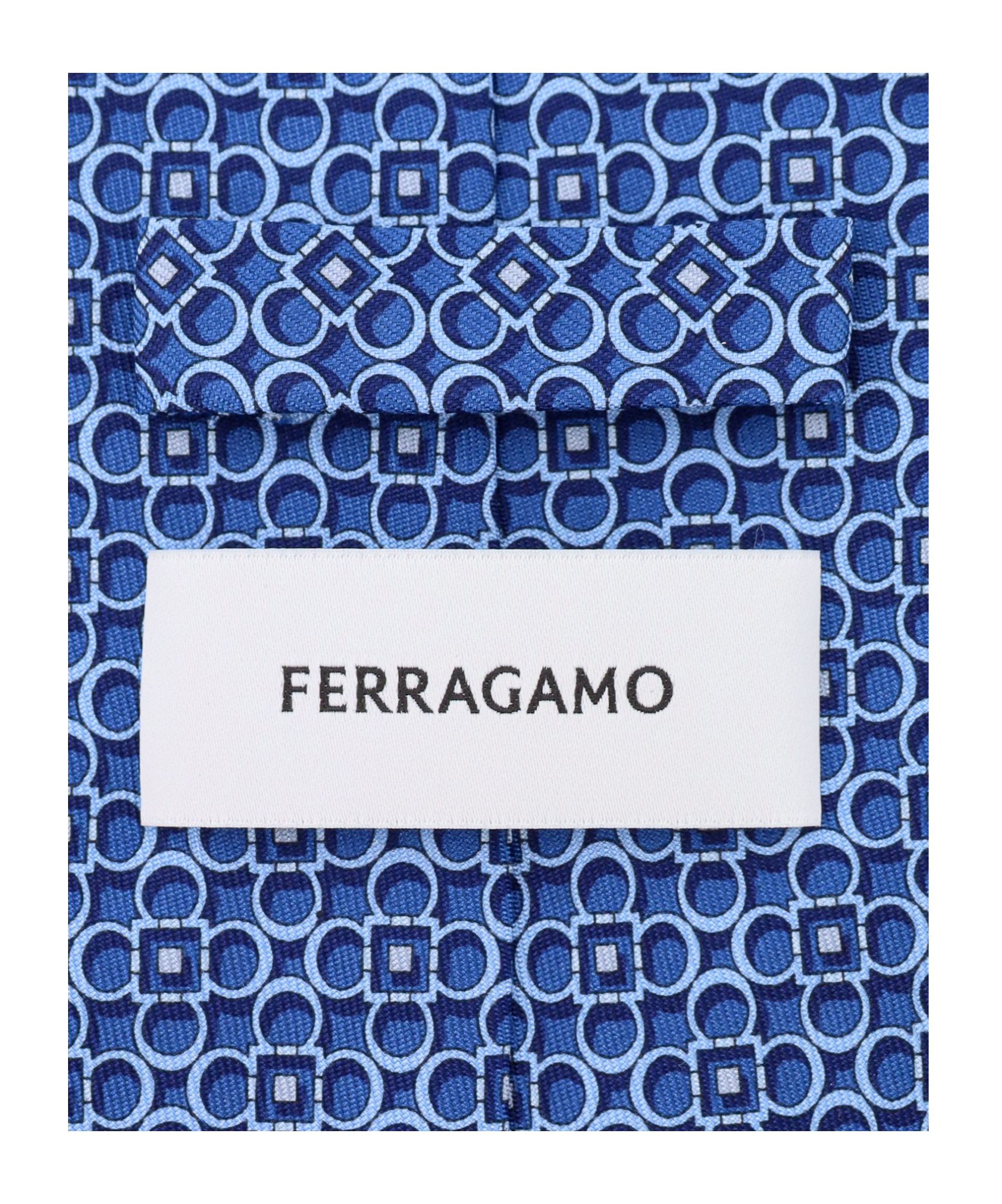 Ferragamo Tie In Blue