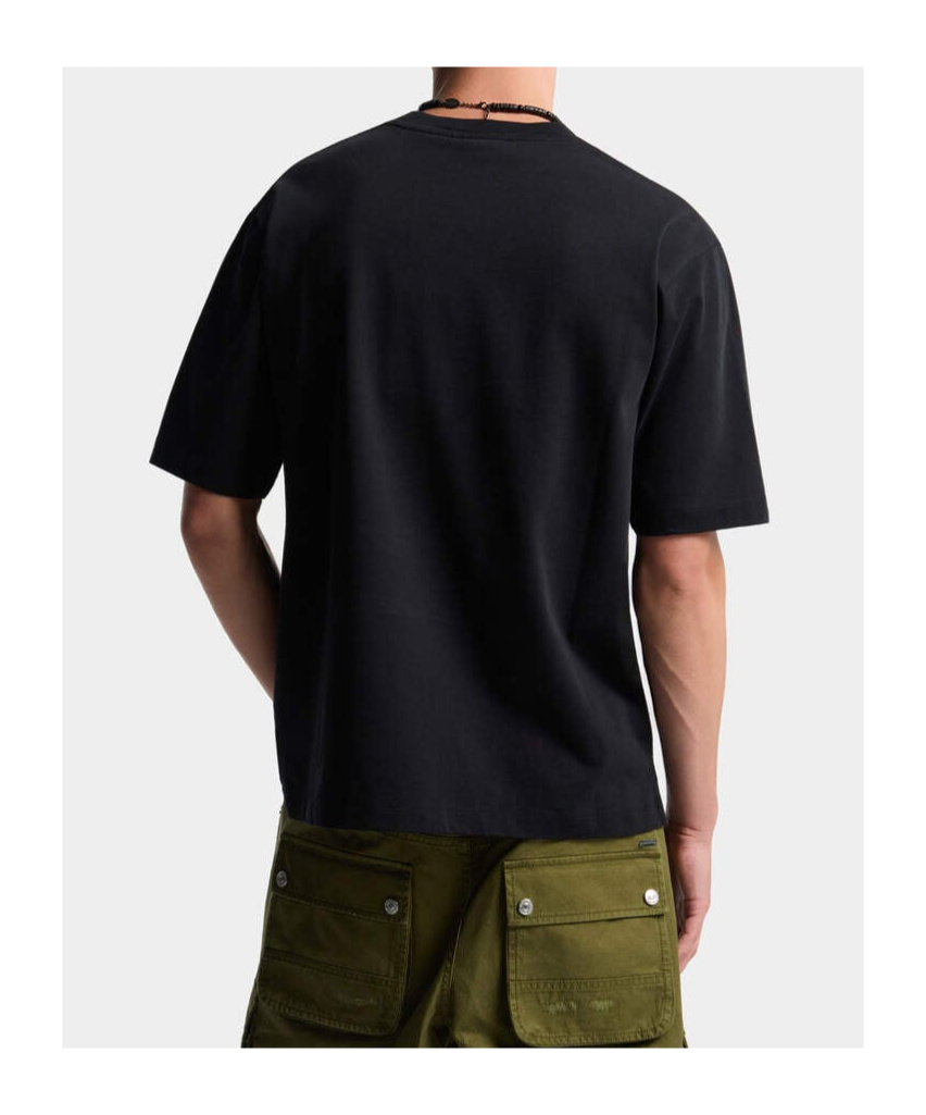 Dsquared2 Monkey Business Loose Fit T-shirt In Black