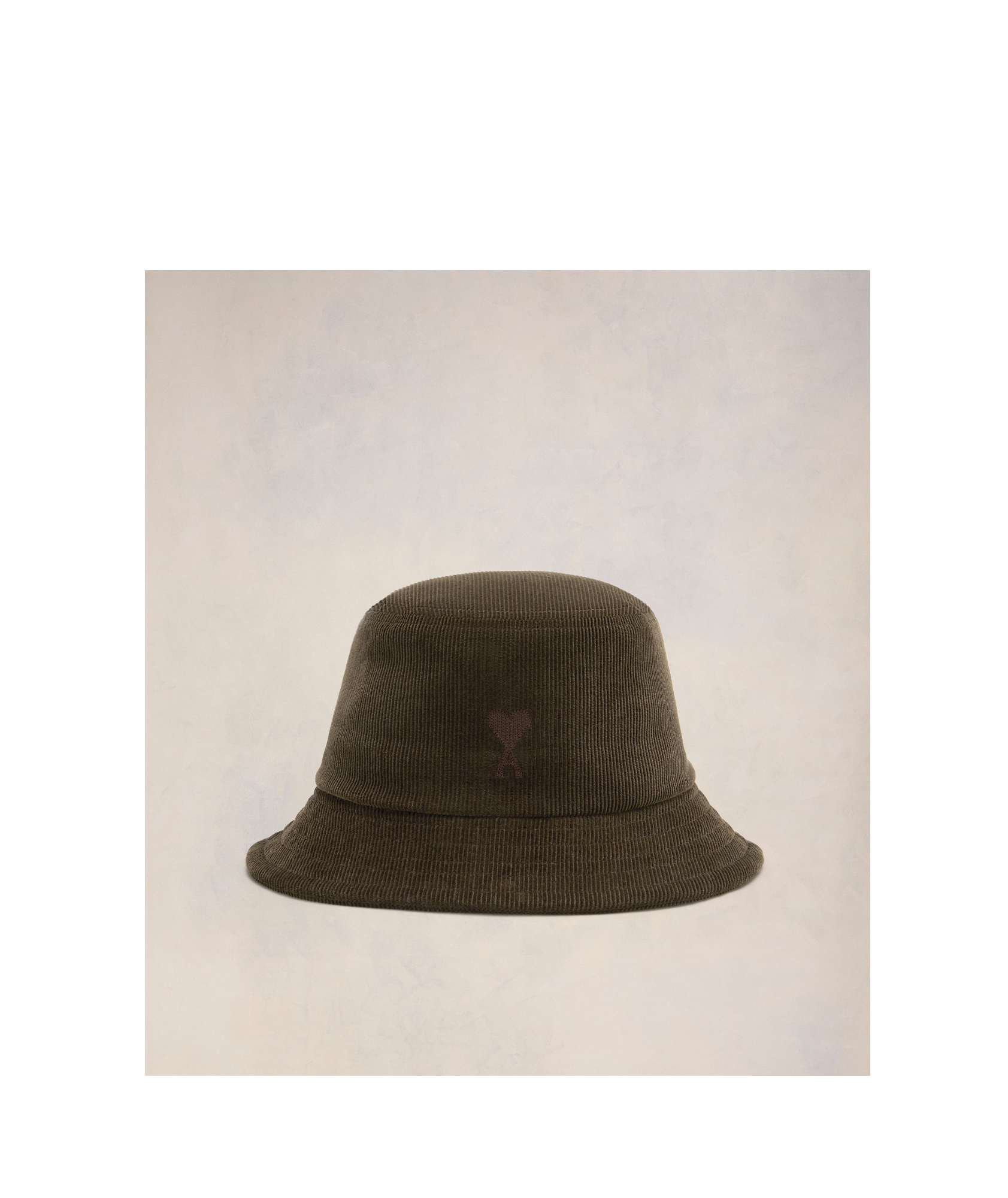 Ami Alexandre Mattiussi Embroidery Fisherman's Hat In Green