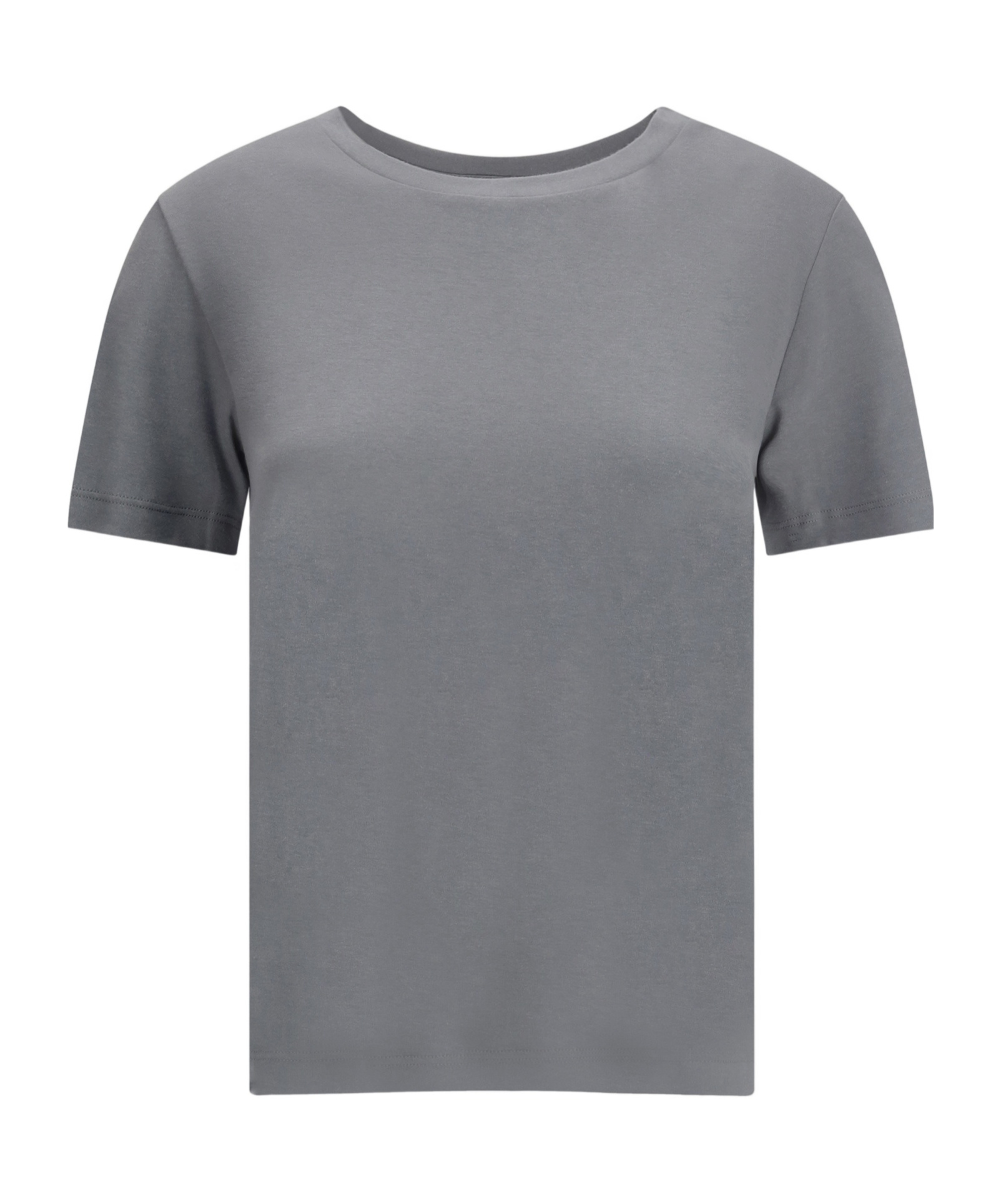 Max Mara Maya Short-sleeves T-shirt In Gray