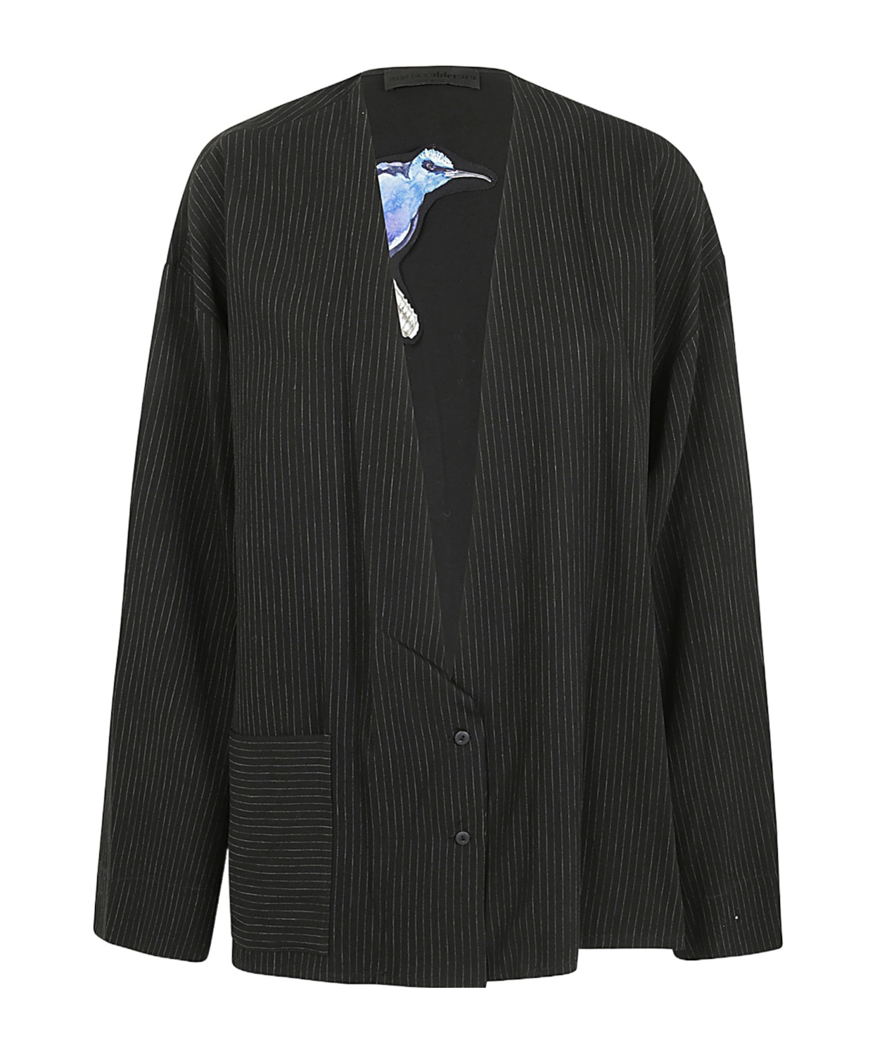 Maria Calderara Over Jacket In Black
