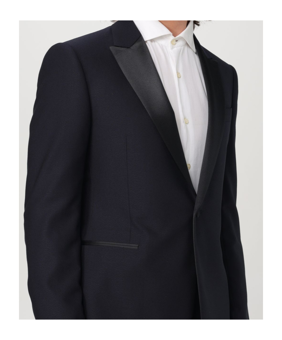 Emporio Armani Single-breasted Suit In Black