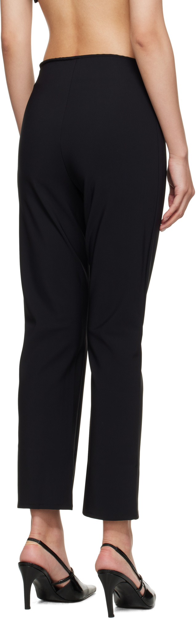 Rohe Straight-leg Casual Pants In Black