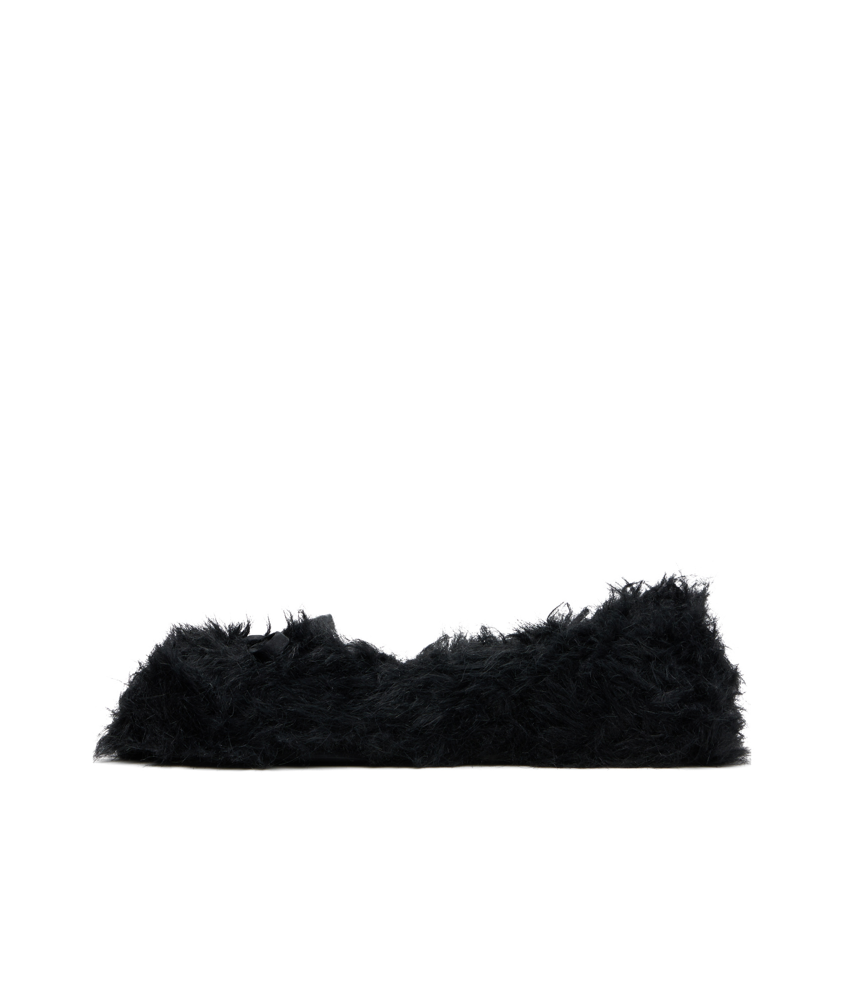 Balenciaga Leopold Ballerina In Black