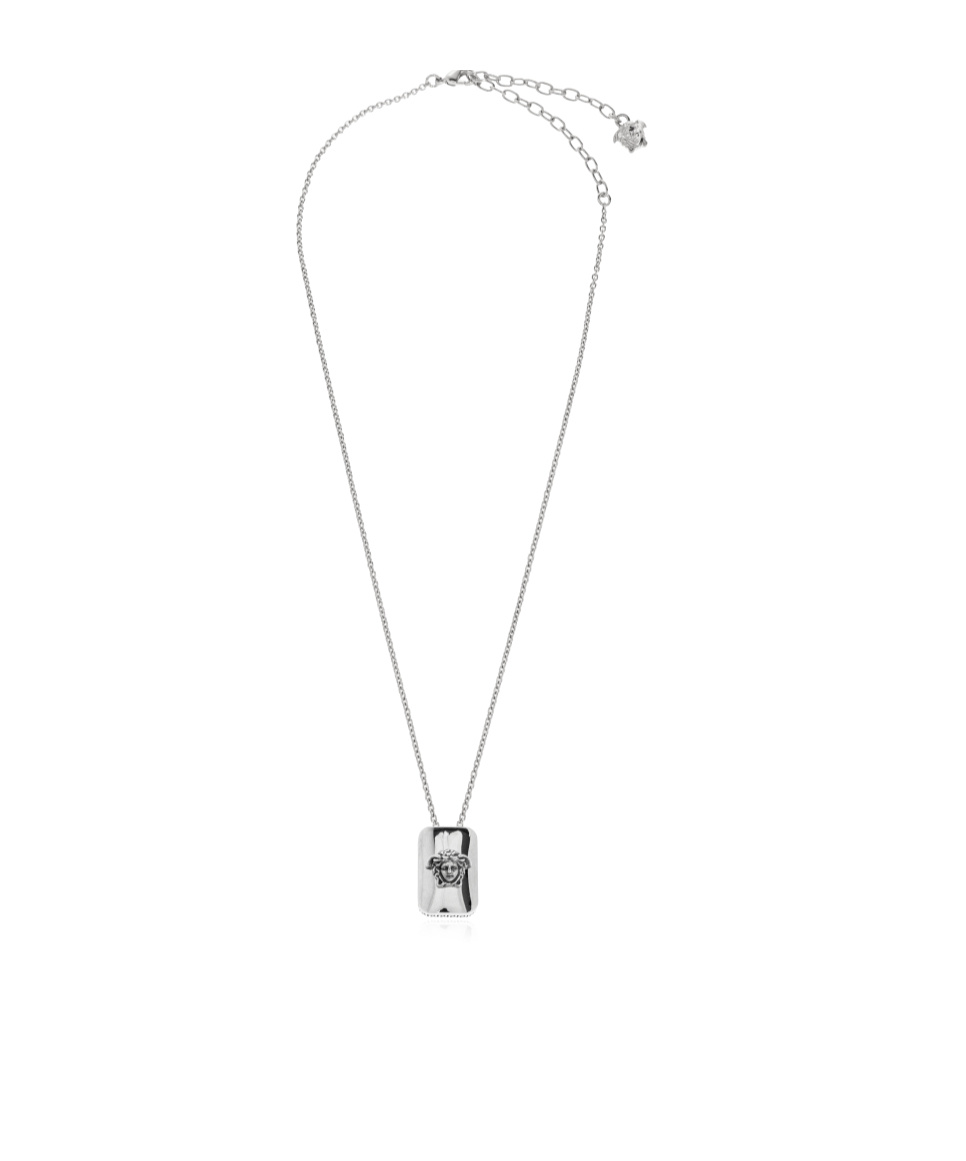 Versace Pendant Necklace In Metallic
