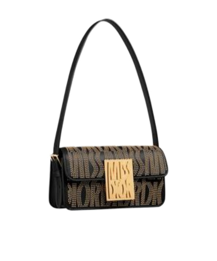 Dior Miss  Flip Shoulder Bag In Black
