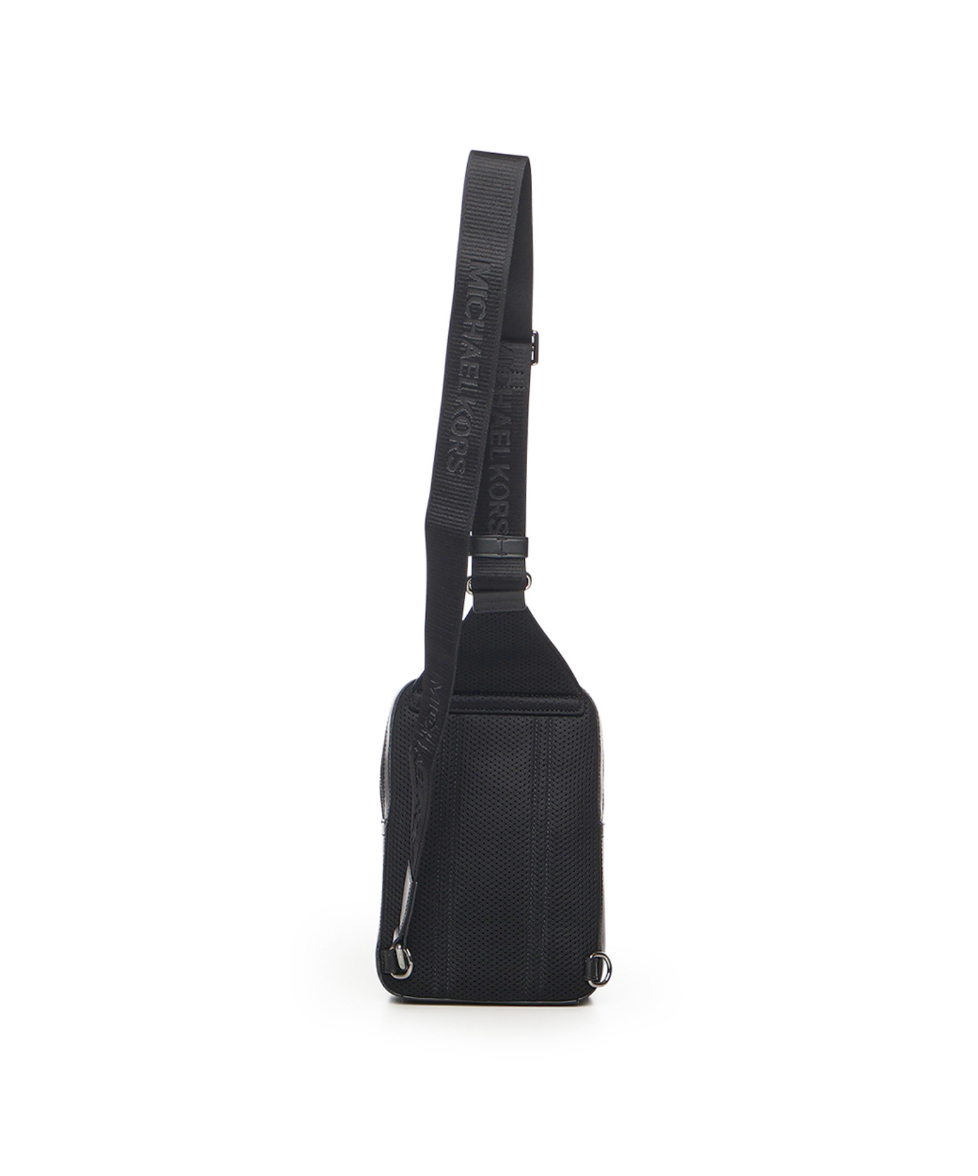 Michael Michael Kors Michael Kors Edison Scratch-resistant Sling Pack In Black