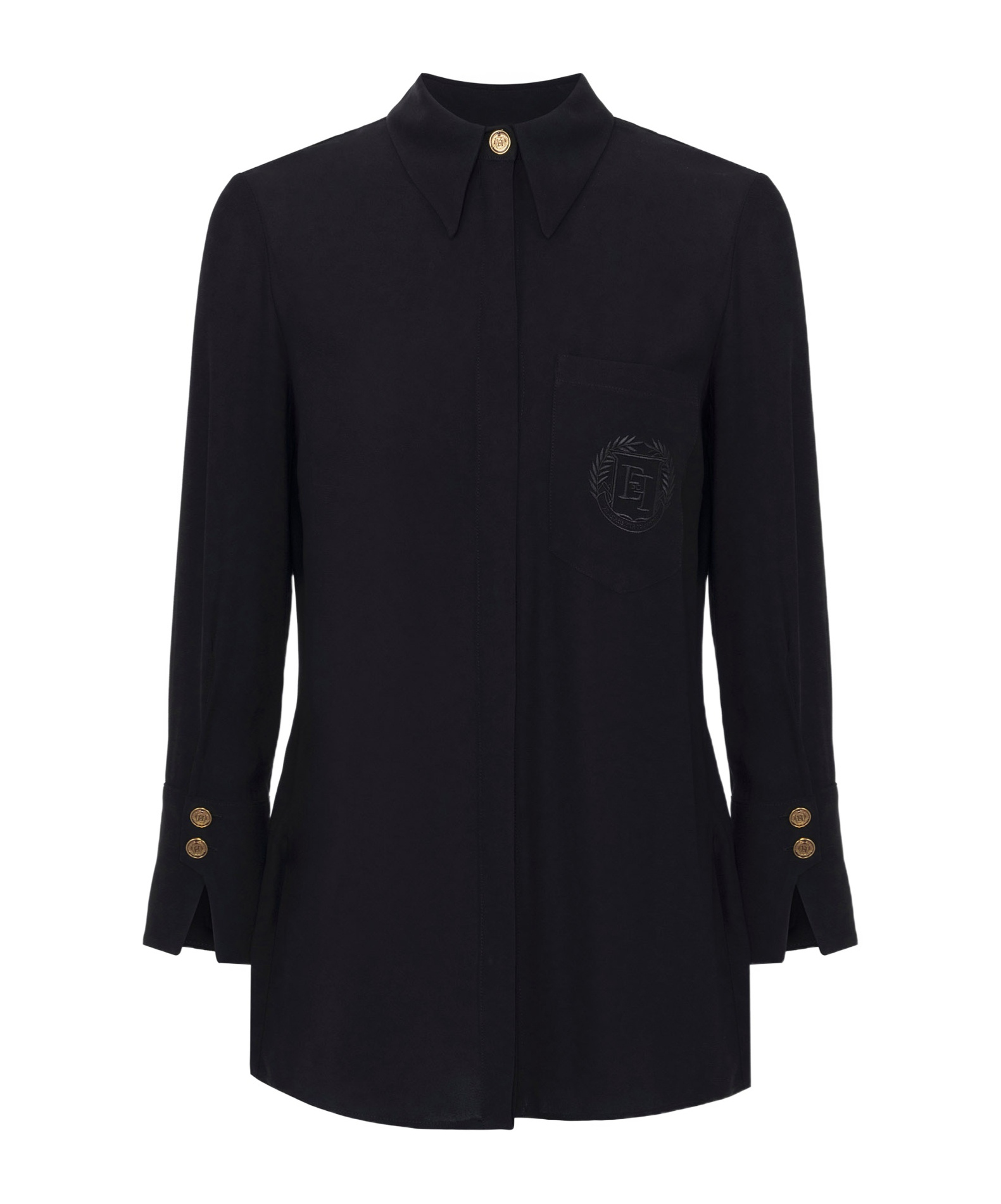 Elisabetta Franchi Shirts In Black