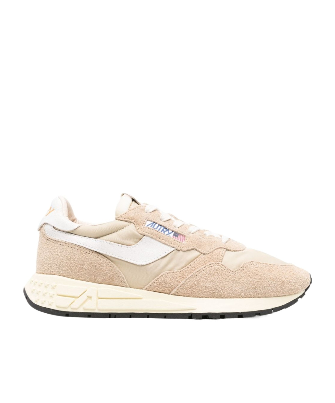 Autry Laced Sneakers In Nude