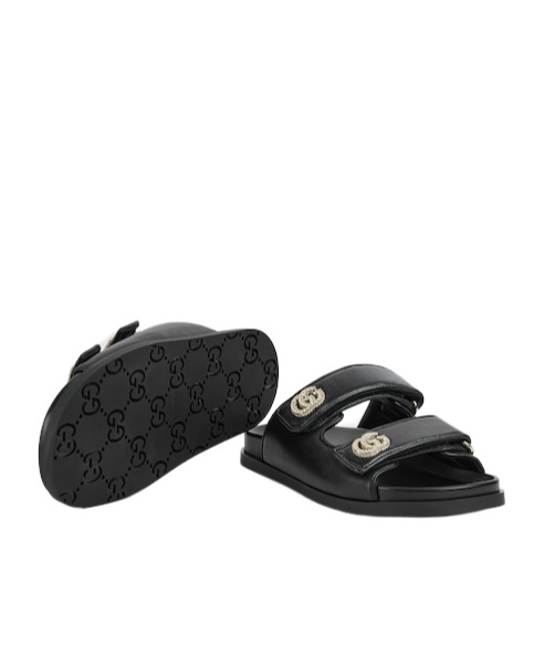 Gucci Sandals In Black