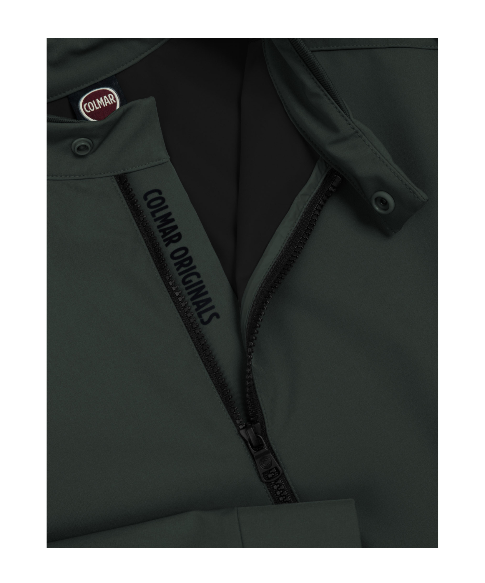 Colmar Originals Softshell Biker Jacket In Green
