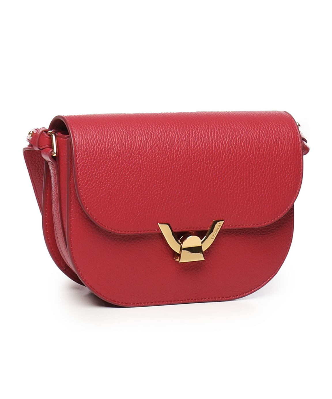 Coccinelle Small Dew Cross Body Bag In Red