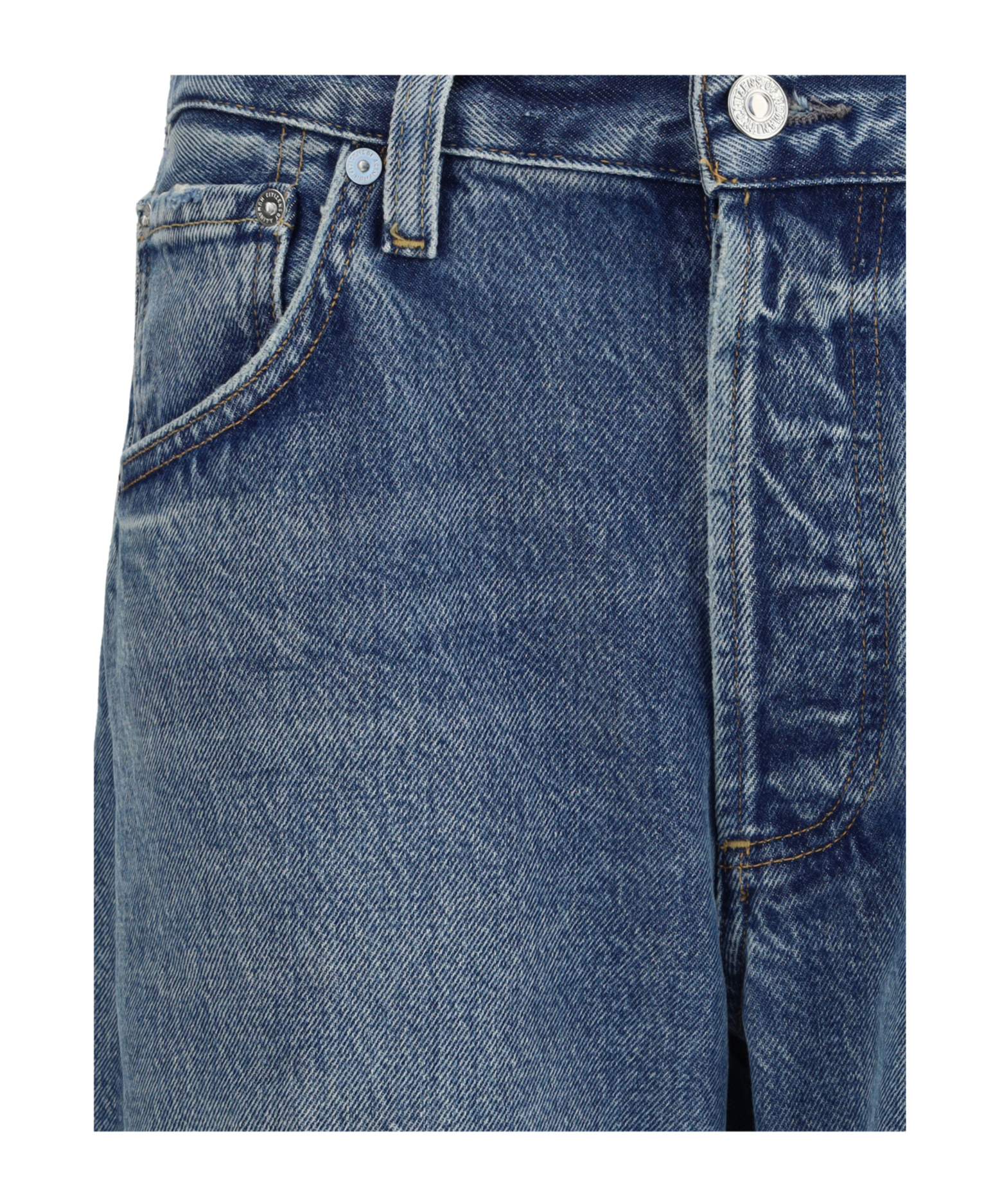 Citizen Of Humanity Winslow Cropped Boyfriend Jeans Pacifica In Purple