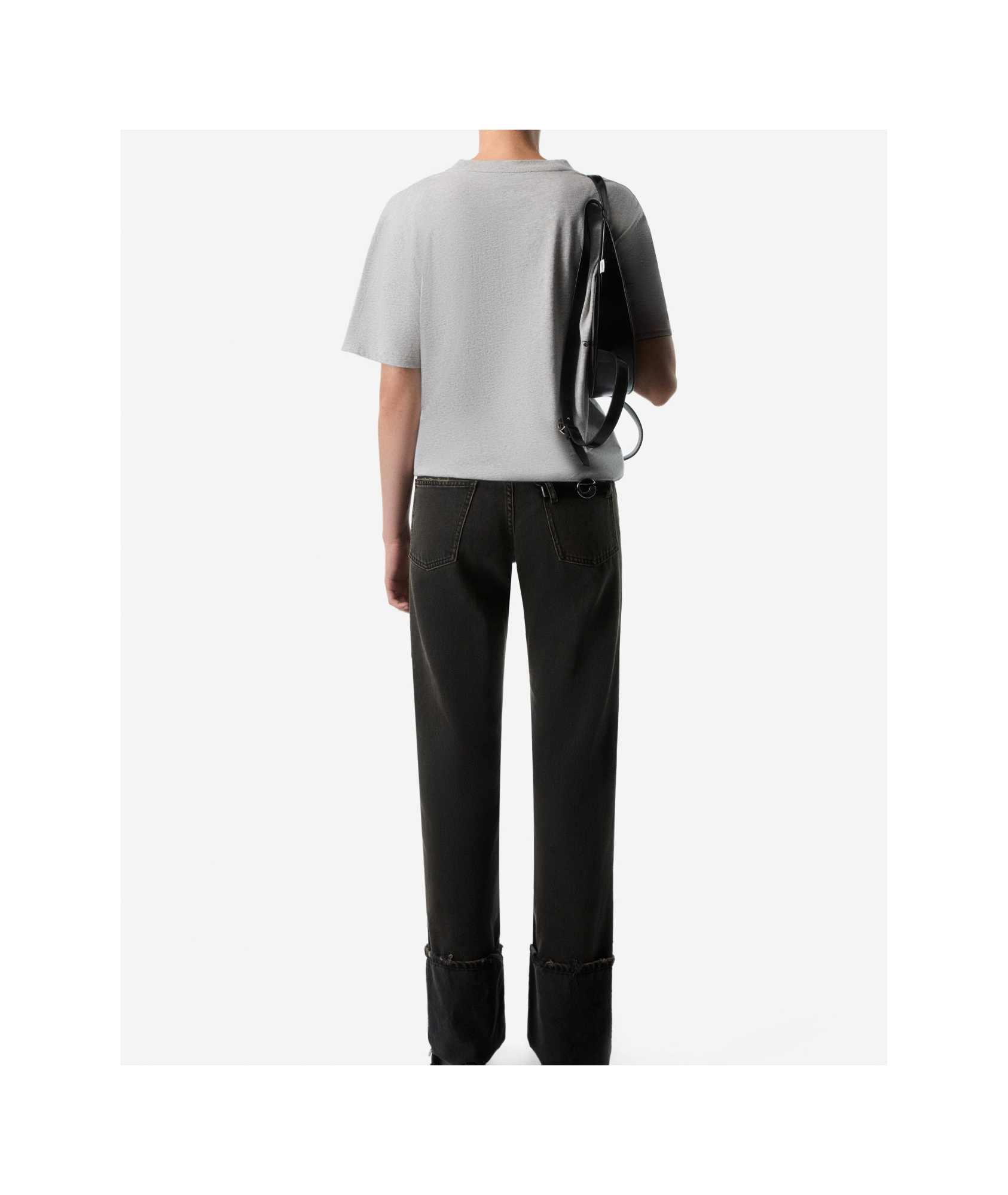 Coperni Disney X Just One Byte Boxy T-shirt In Grey