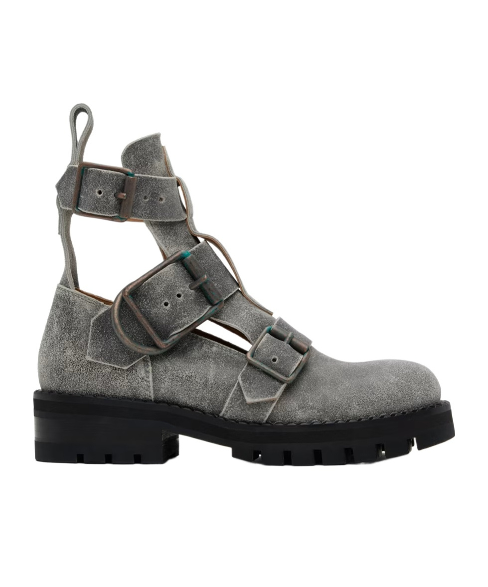 Vivienne Westwood Gray Rome Boots