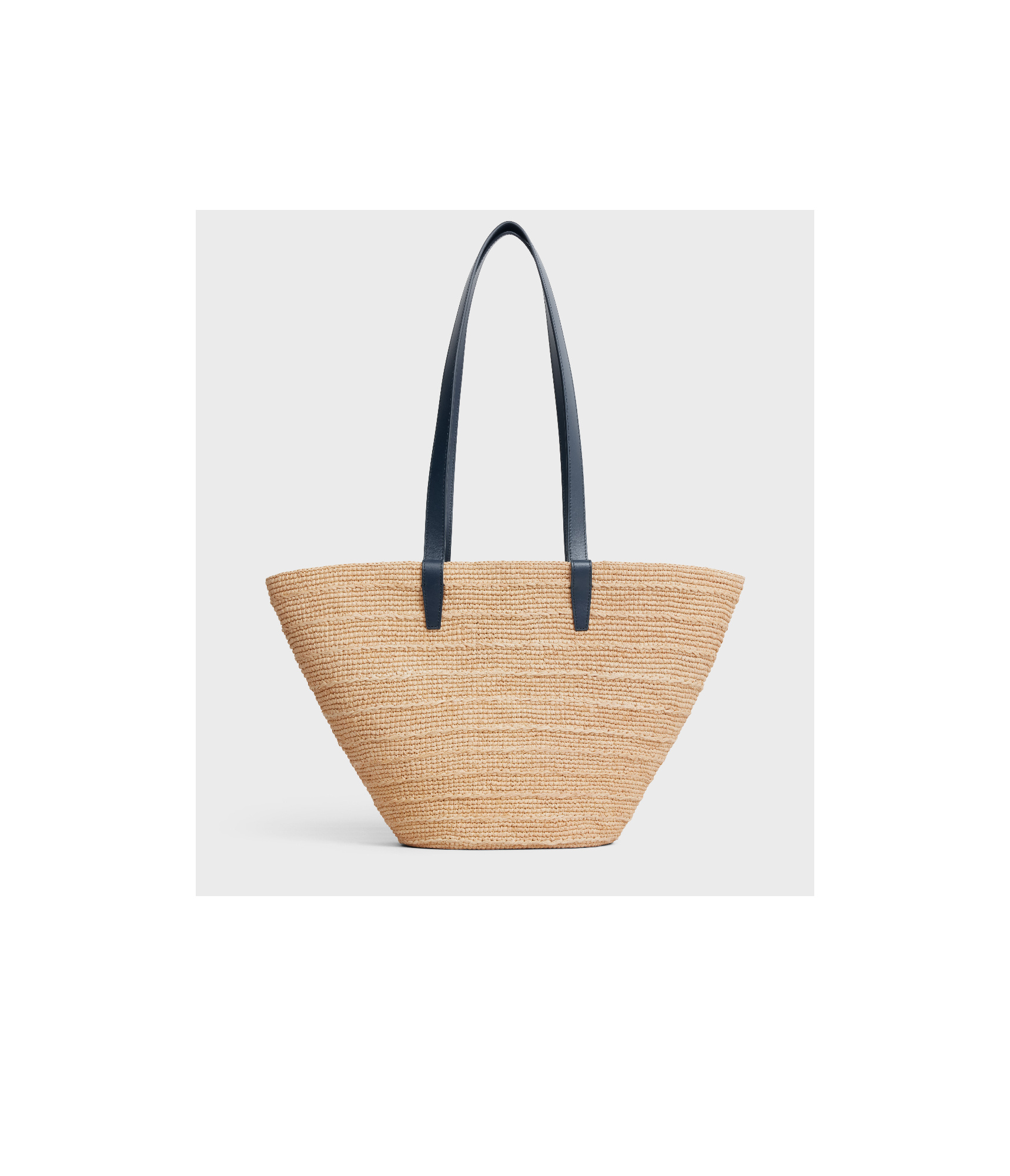Celine Logo Shoulder Bag In Nude