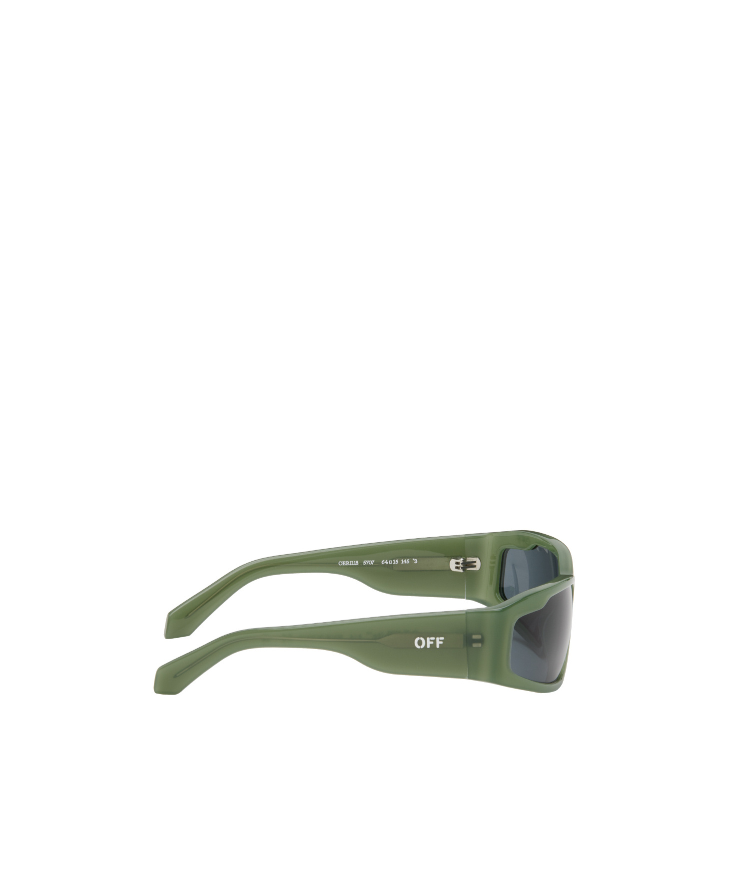 Off-white Kimball Biker-style Frame Sunglasses In Gray