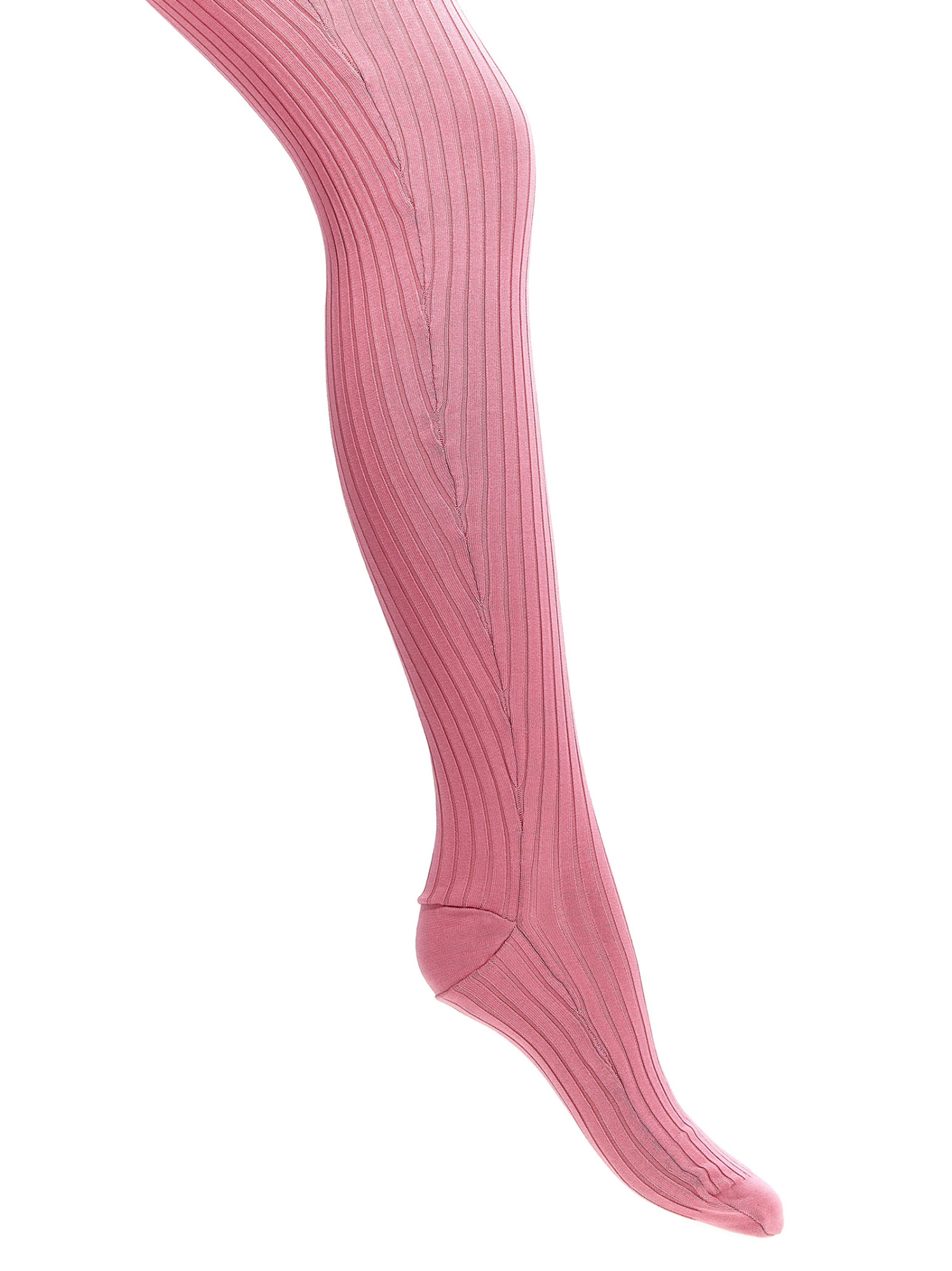 Prada Ribbed Leggings In Pink