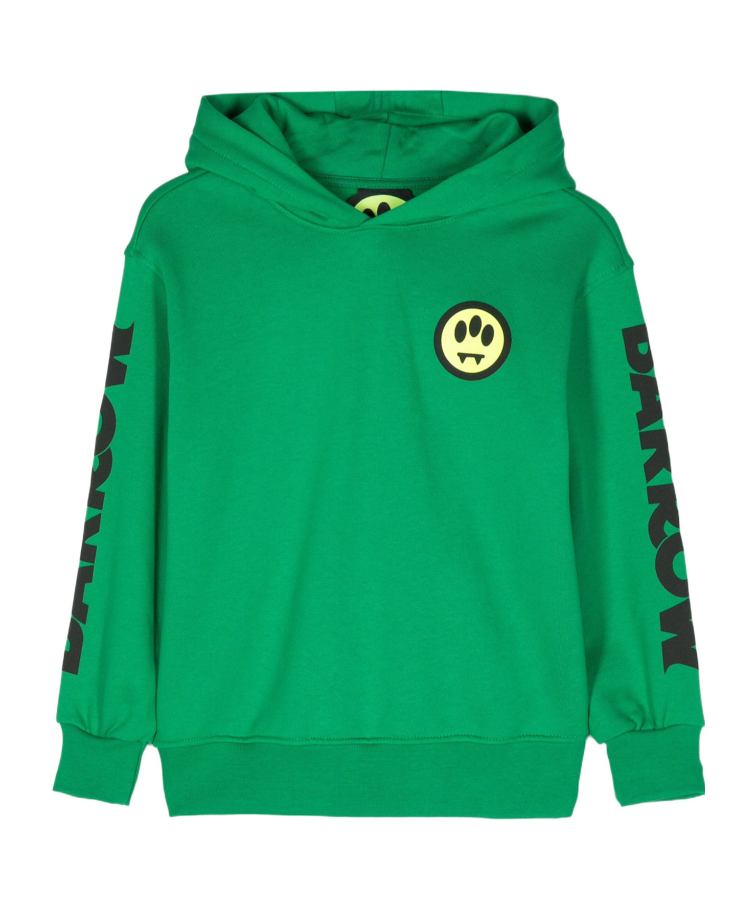 Barrow Logo-print Hoodie In Green