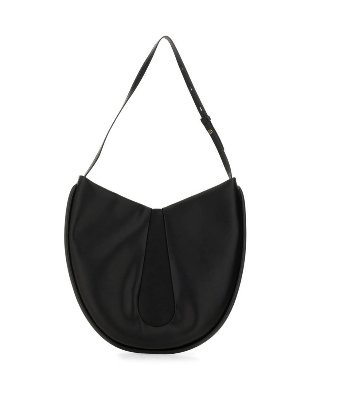Themoirè Adjustable Shoulder Bag In Black