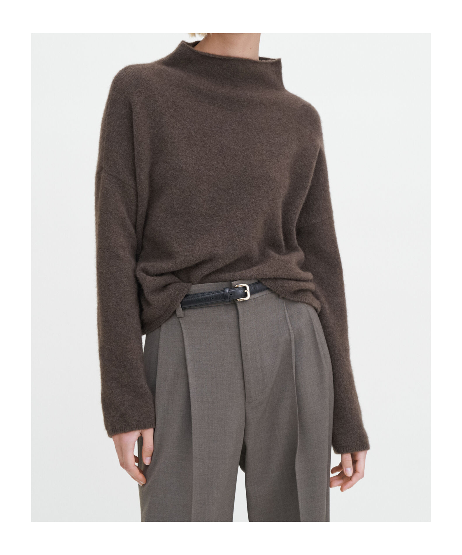 Filippa K Mika Yak Funnel Neck Sweater