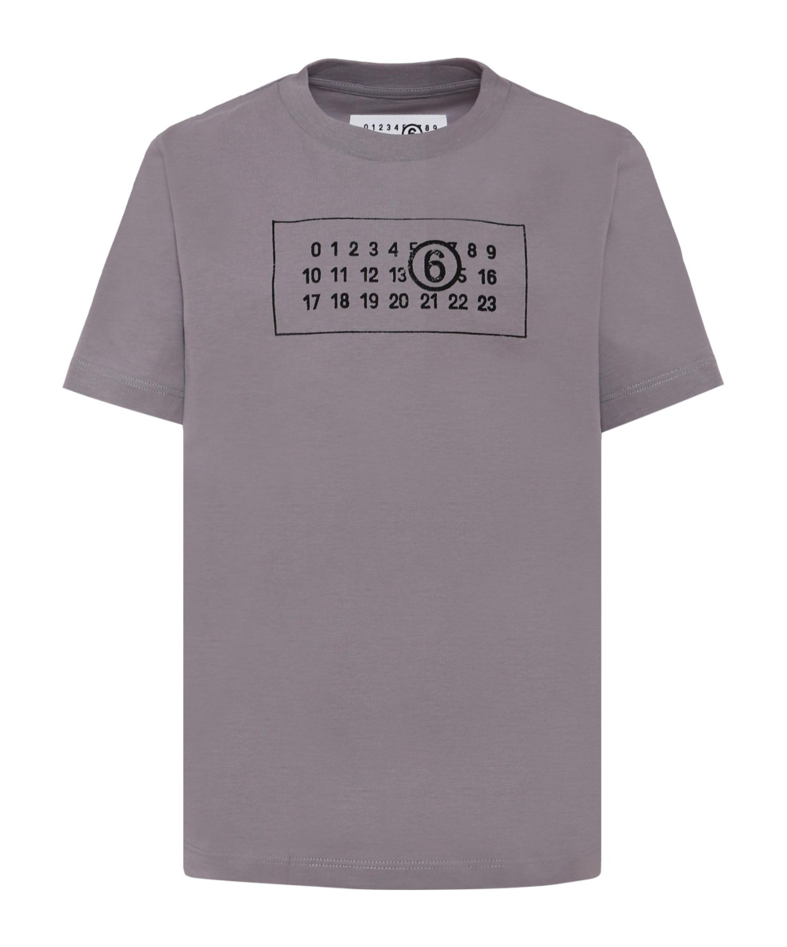 Mm6 Maison Margiela Multicolor T-shirt Set For Kids With Logo In Multi