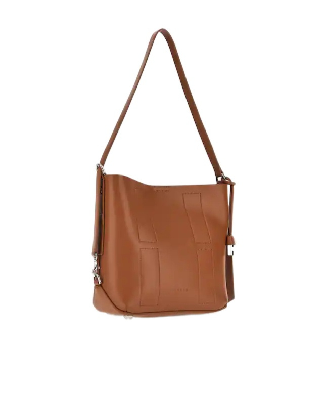 Hogan Hocket Small Shoulder Bag In Brown