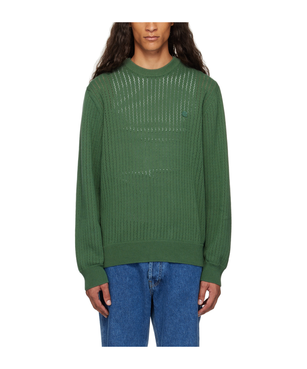 Carhartt Green Caleb Sweater In Green