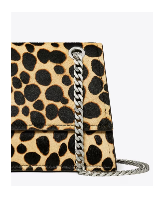 Tory Burch Kira Turnlock Shoulder Bag In Black