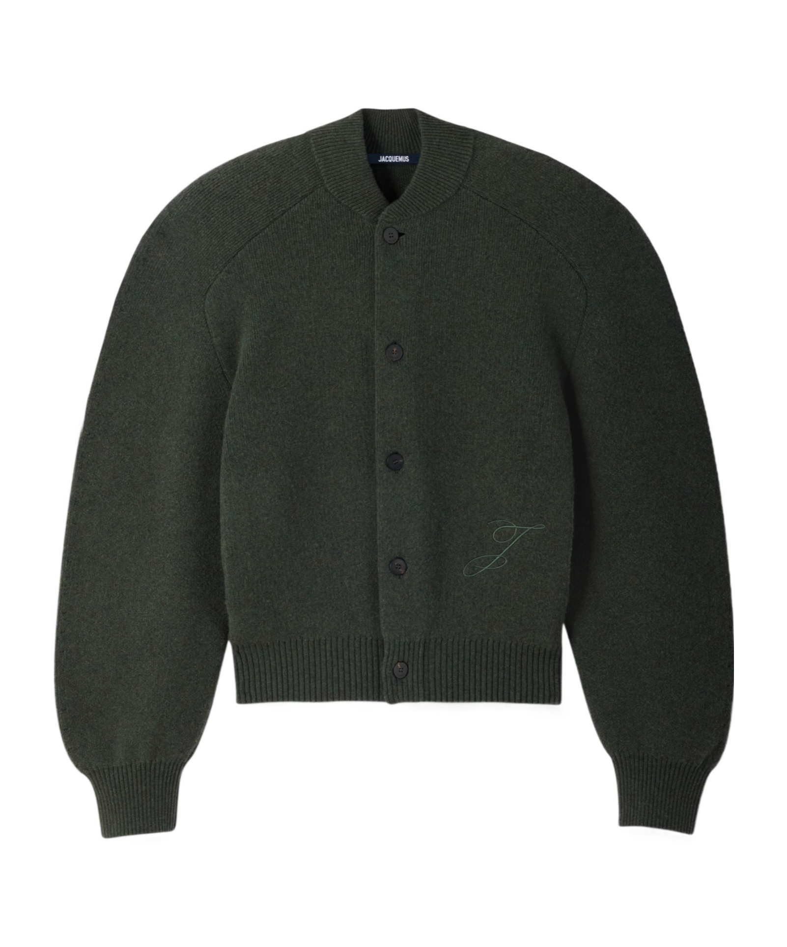 Jacquemus The Pallone Cardigan In Green