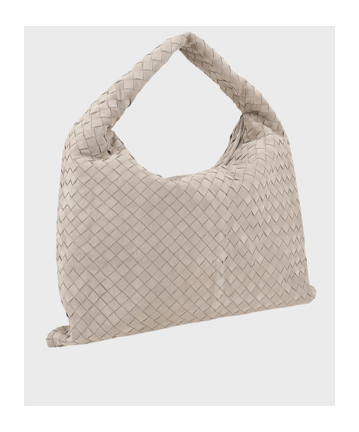 Bottega Veneta Hop Large Tote Bag In Nude