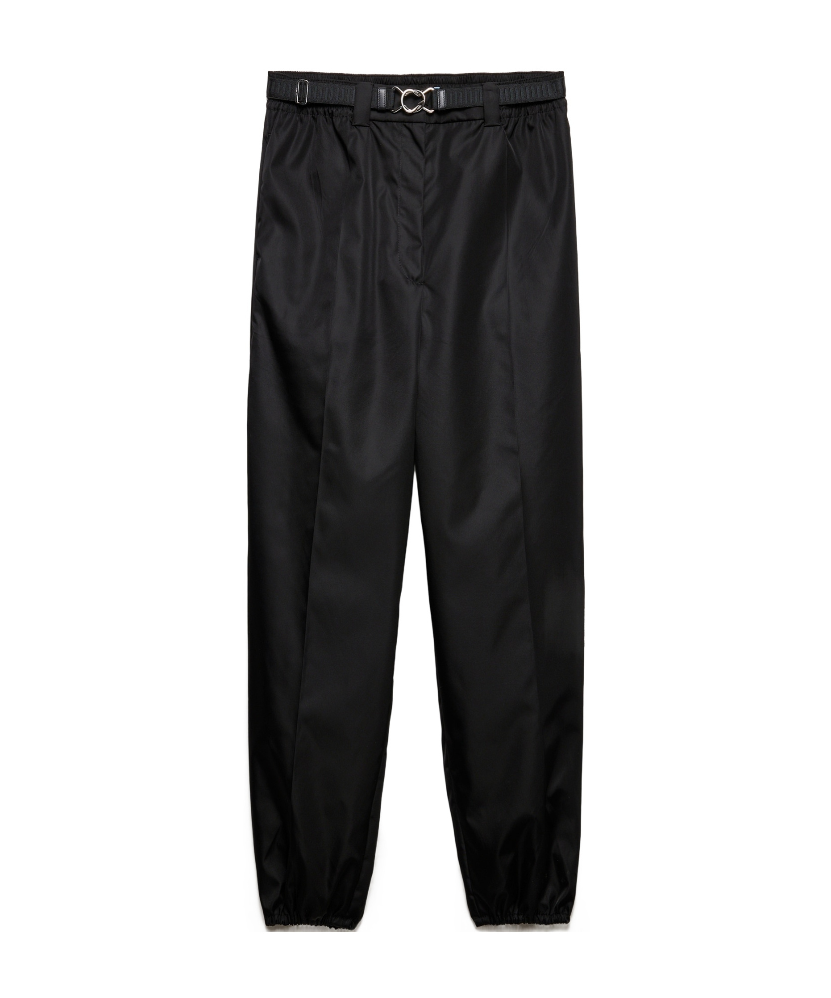 Prada Re-nylon Gabardine Trousers In Black