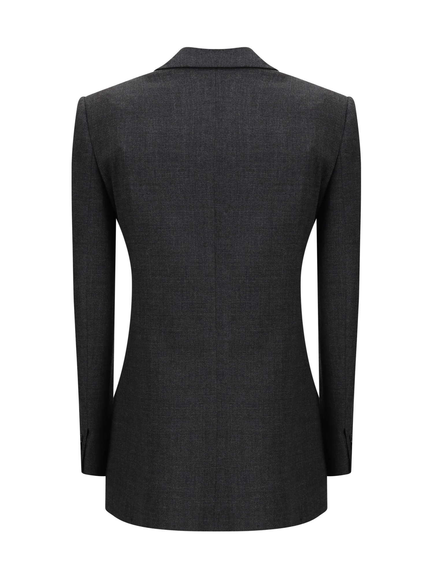 The Row Franny Wool Blazer In Black
