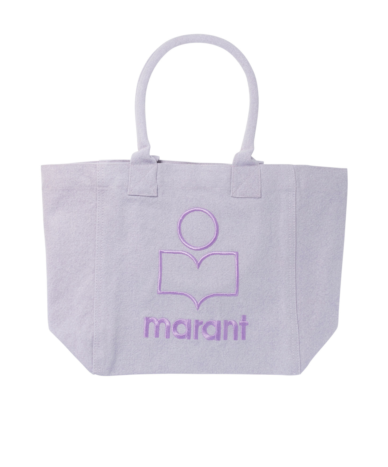 Isabel Marant Yenky Canvas Tote Bag In Gray