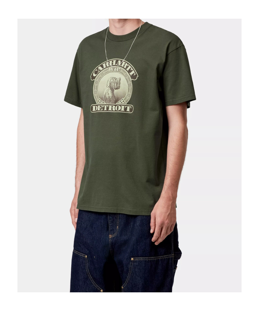 Carhartt Cold World Graphic-print T-shirt In Gray