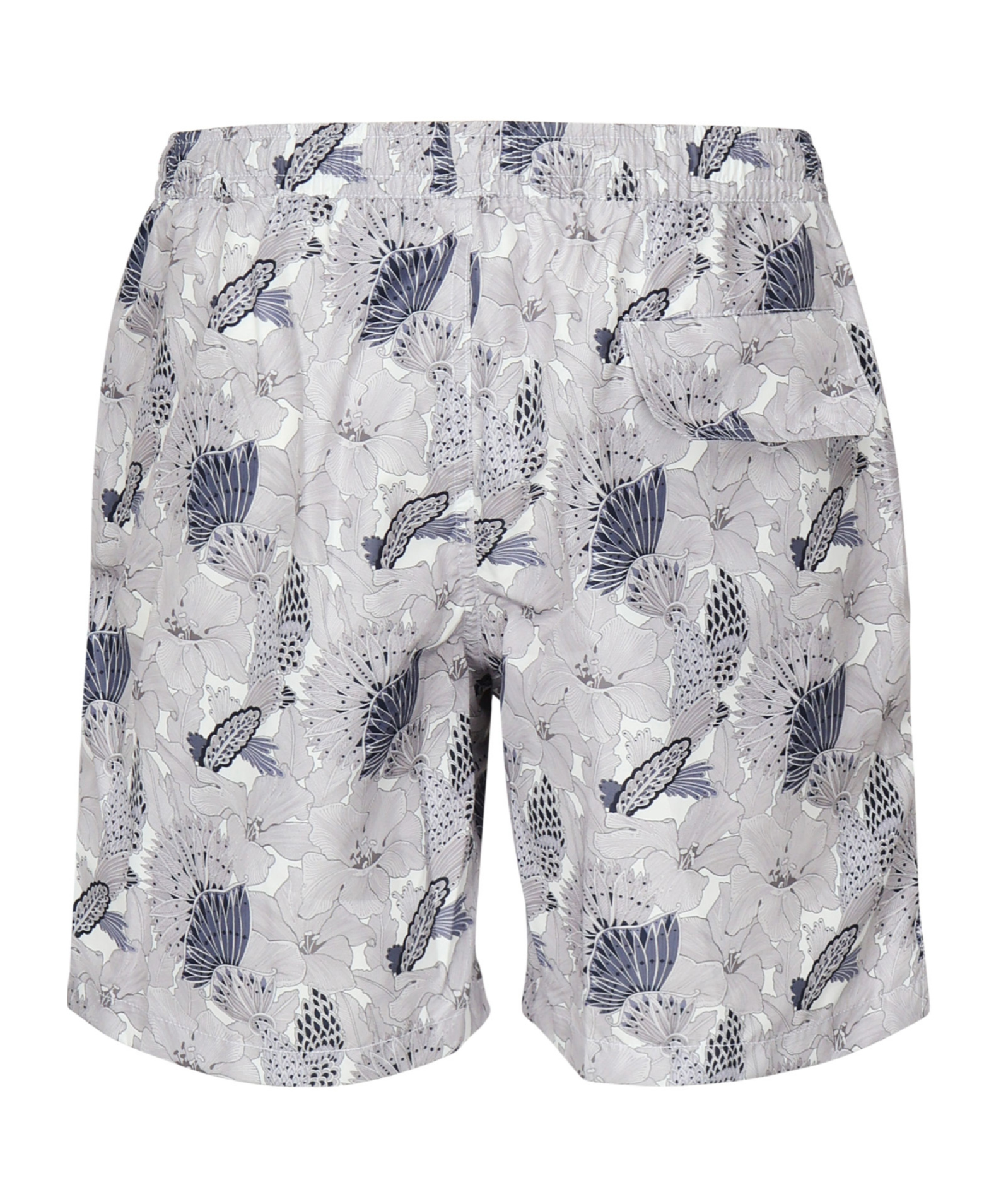 Eleventy Grey Sea Beach Boxer In Gray