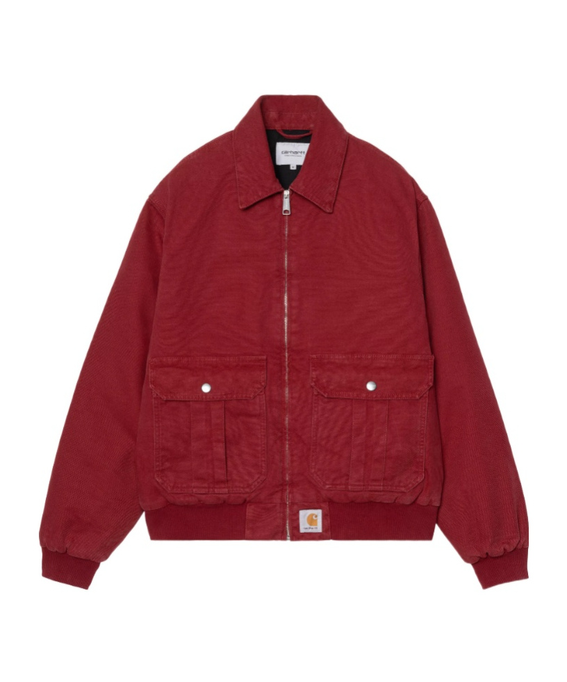 Carhartt Long-sleeved Casual Jacket In Red
