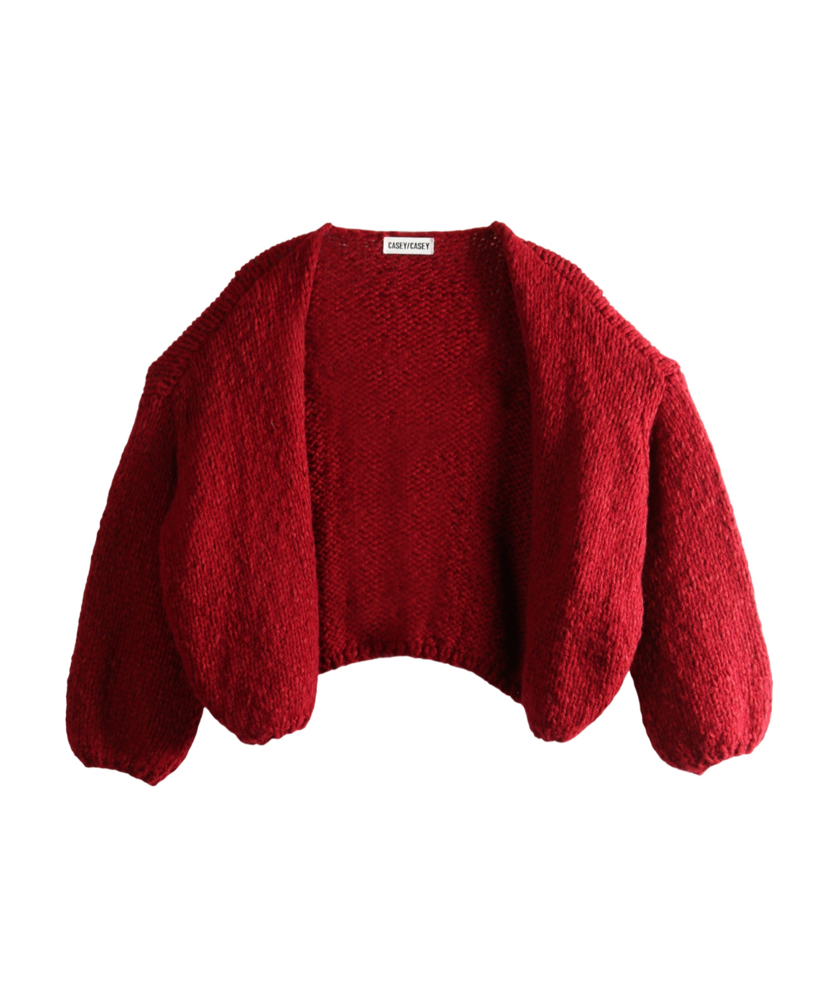 Casey Casey Wool-blend Cardigan In Black