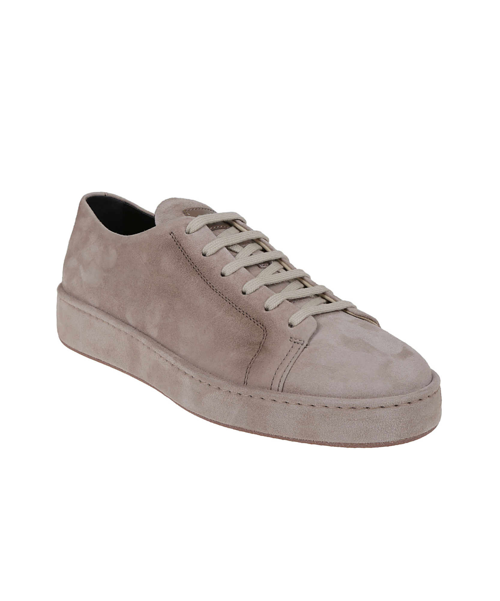 Santoni Lace-up Low-cut Skate Shoes In Gray
