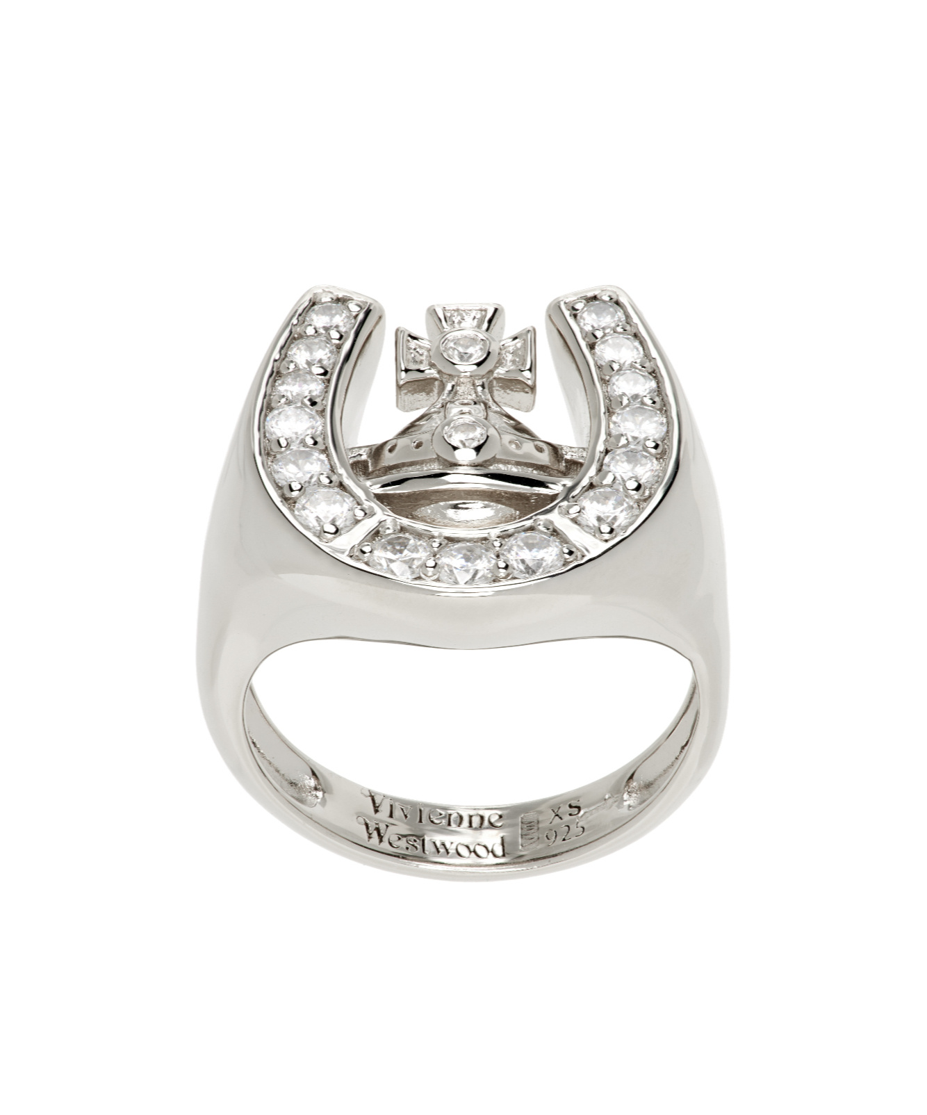 Vivienne Westwood Mare Ring In Metallic