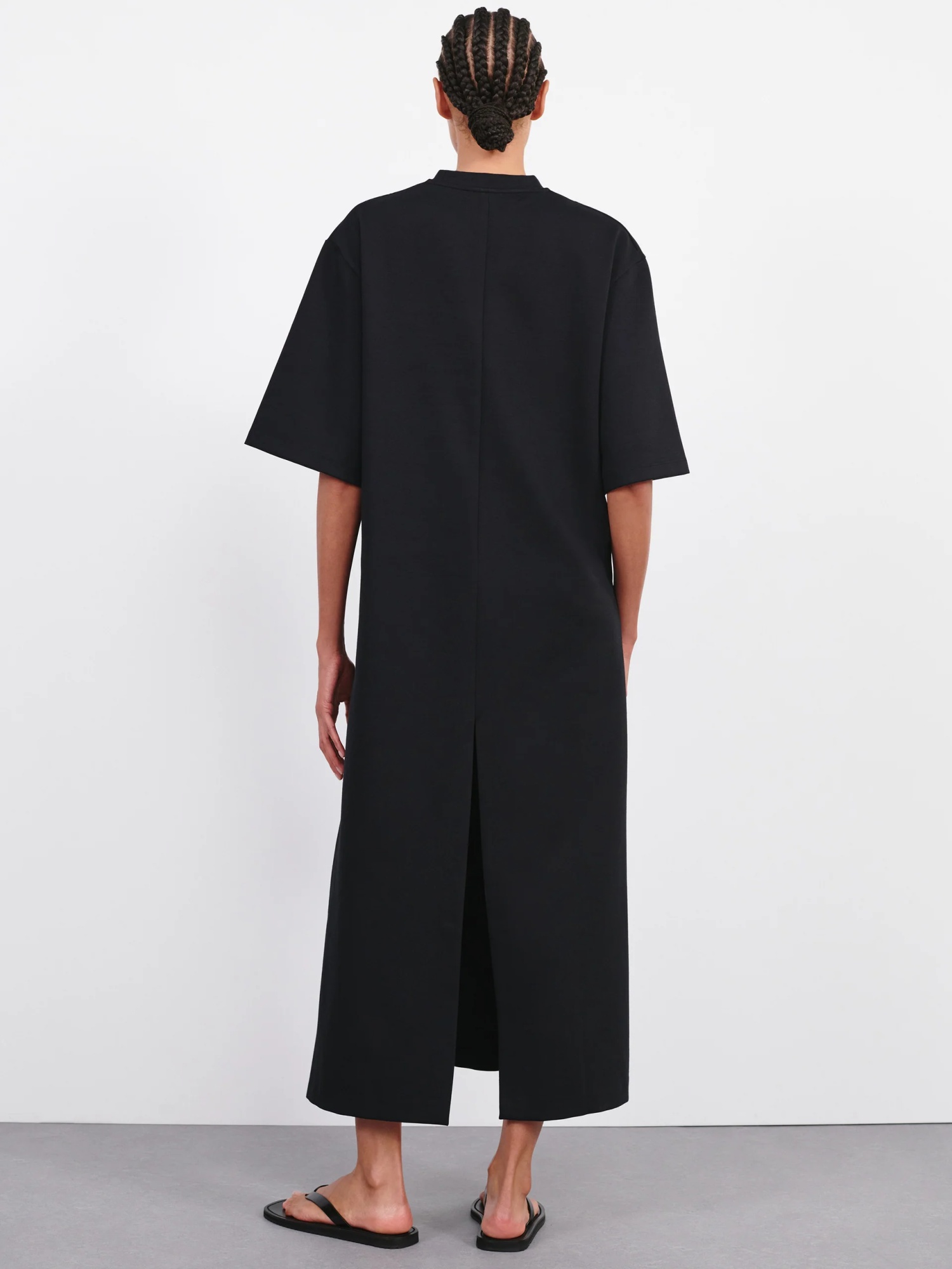 Wardrobe.nyc Ruched Jersey Maxi Dress