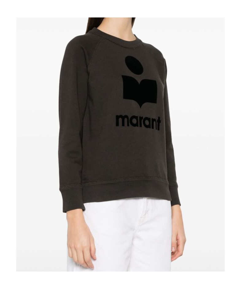 Isabel Marant Étoile Sweatshirt Isabel Marant Etoile Woman Color Charcoal In Black