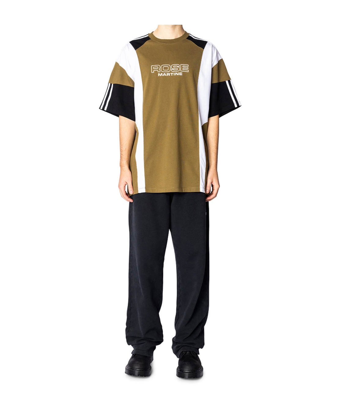 Shop Martine Rose Short-sleeved T-shirt In Brown