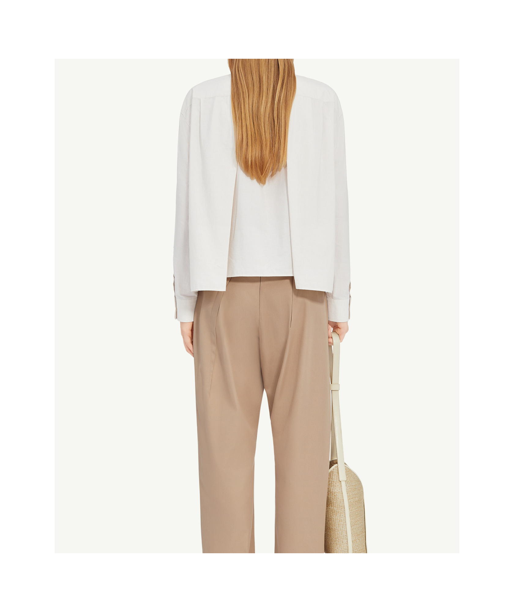 Mm6 Maison Margiela Layered Shirt In White