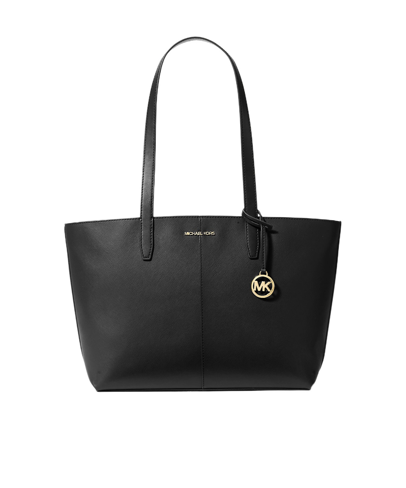 Michael Kors Jet Set Medium Handbag In Black