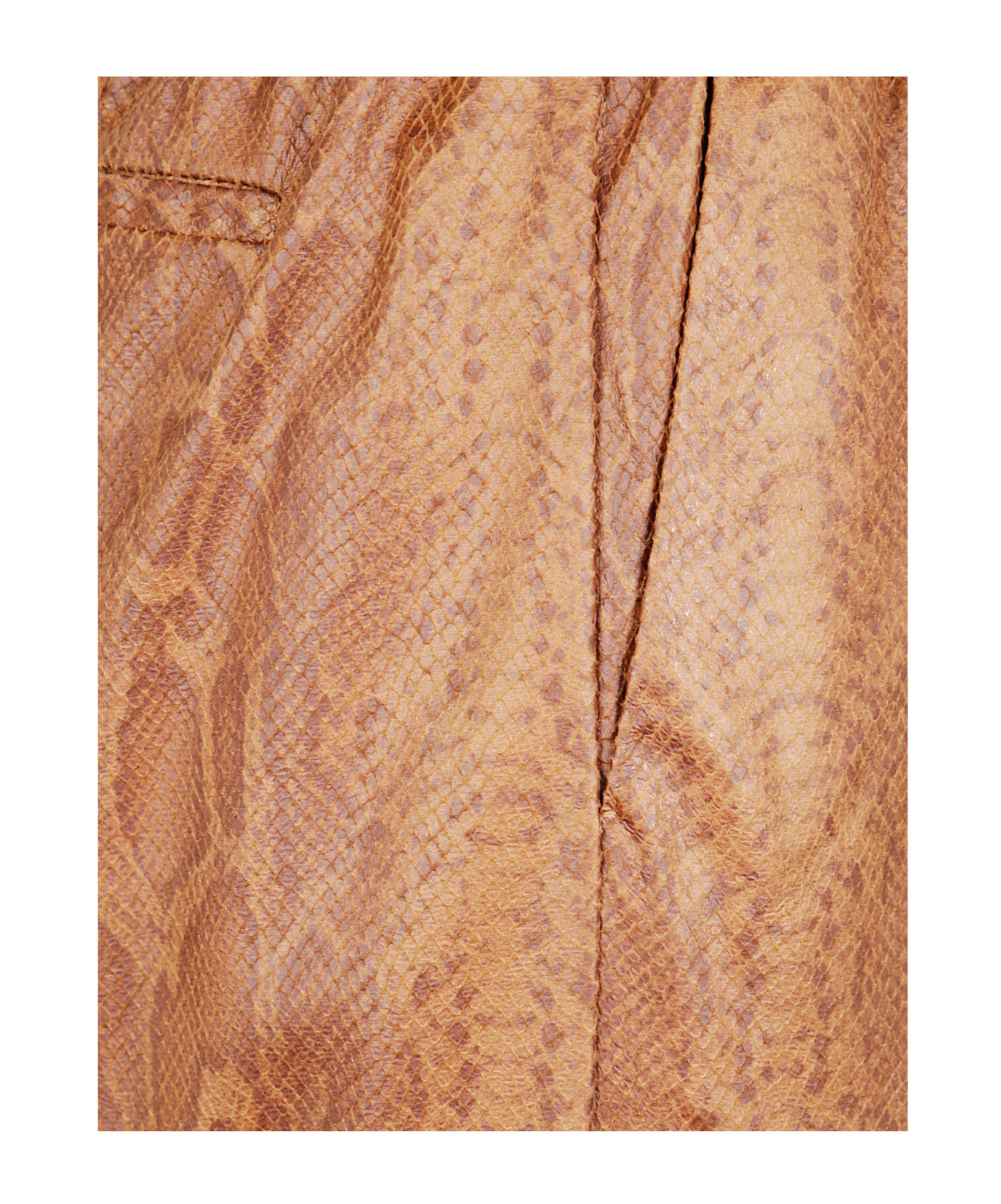 Forte Forte Elastic Waist Casual Pants In Brown