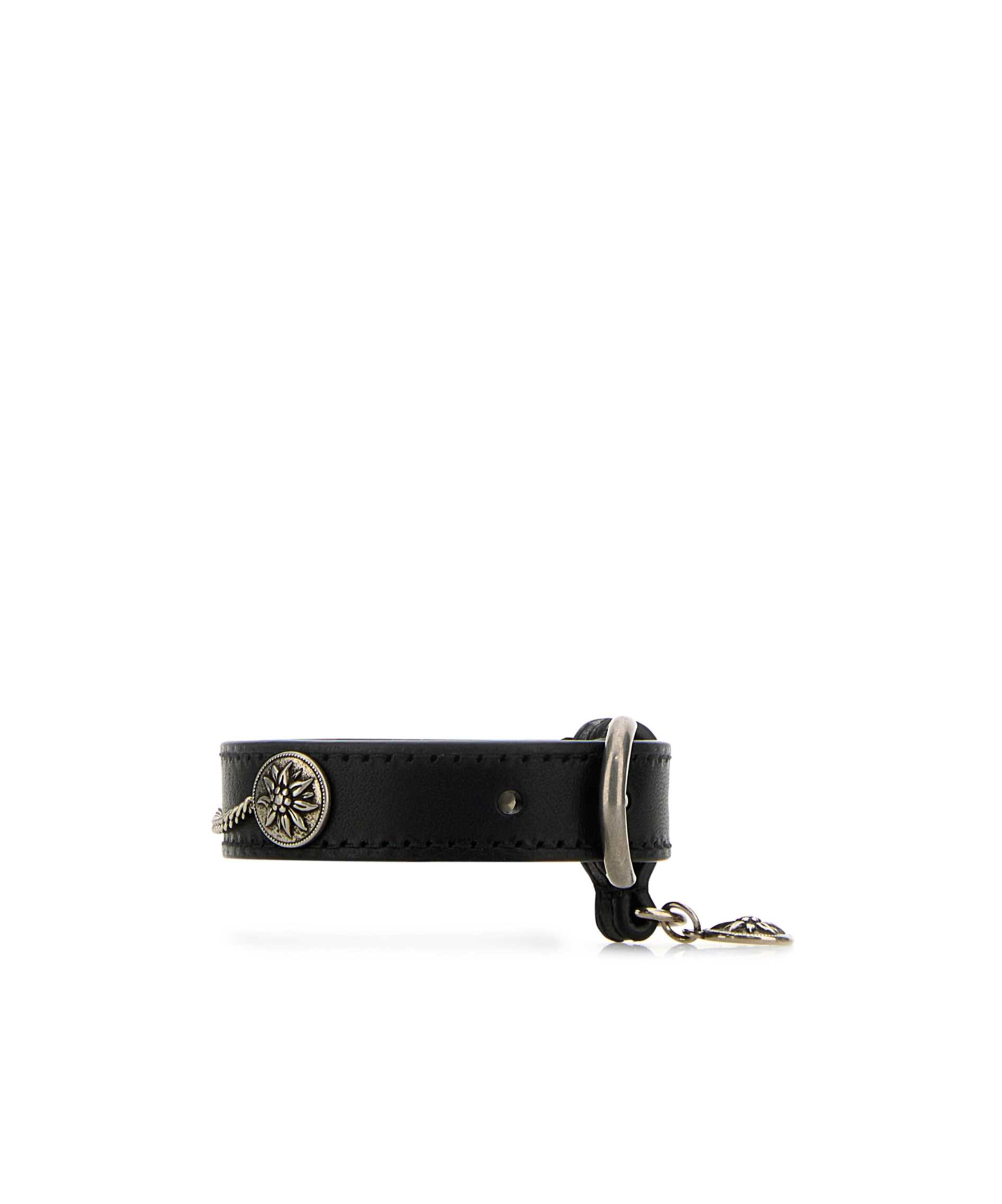 Prada Bracciale In Pelle Nera  Donna In Black