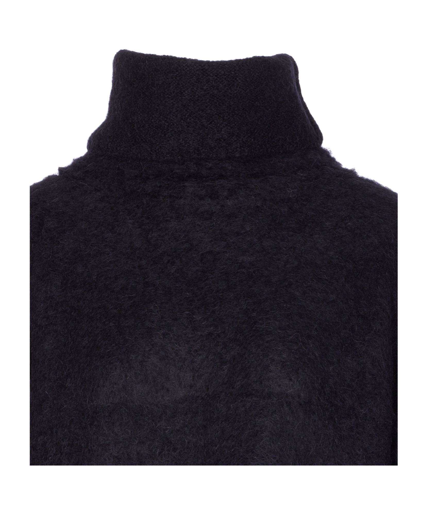 Uma Wang High-neck Long-sleeve Sweater In Blue